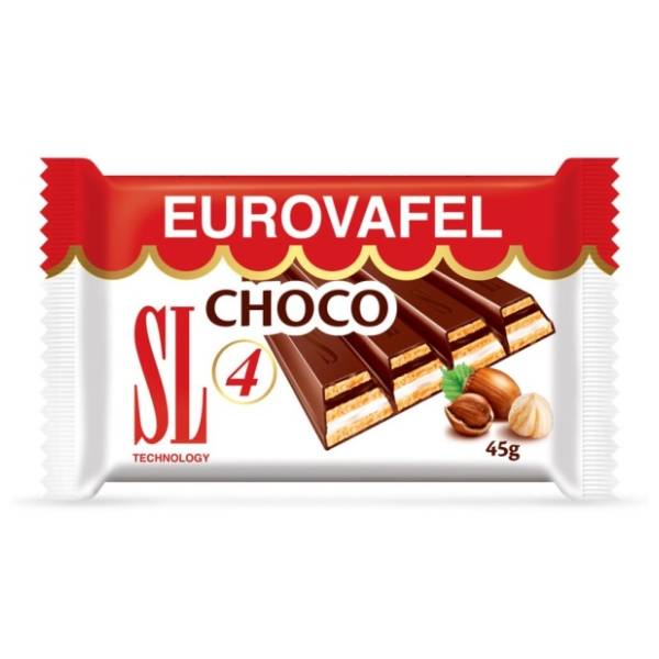 Čokoladica SWISSLION Eurovafel choco 42g