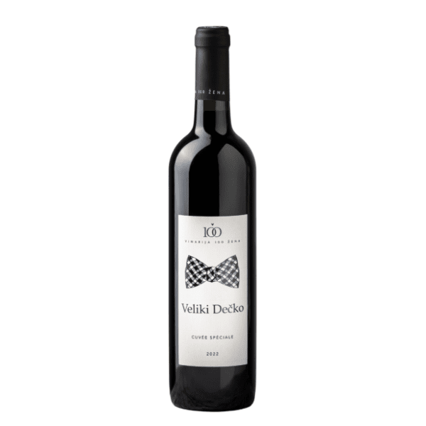Crveno vino 100 ŽENA Veliki dečko 0,75l