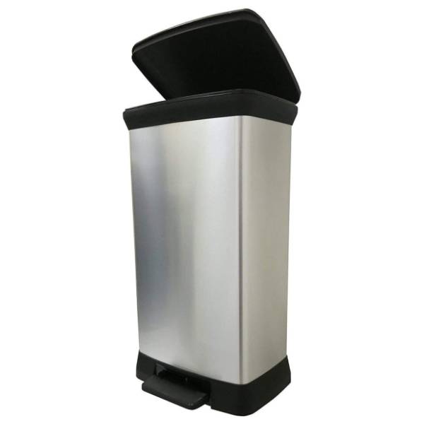 CURVER kanta za smeće deco silver 50l