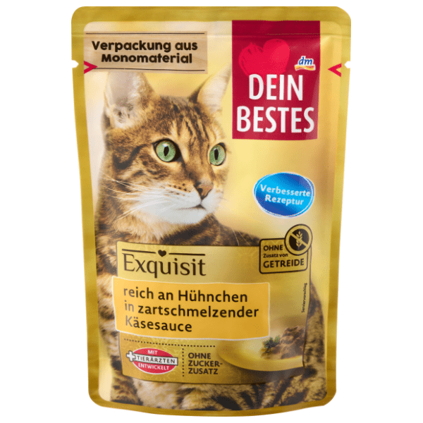DEIN BESTES Exquisit hrana za mace piletina 85g