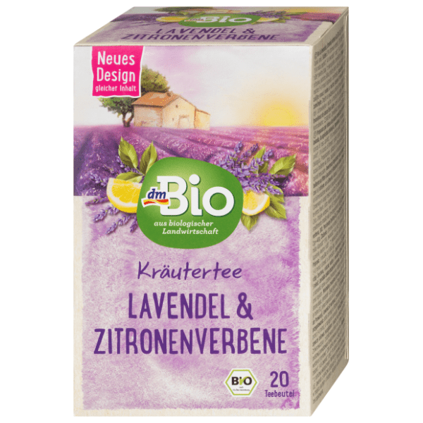 DM BIO čaj lavanda i limun verbena 40g