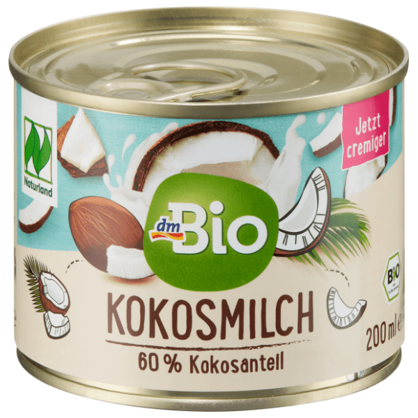 DM BIO Kokosovo mleko od ceđenog jezgra kokosa 200ml