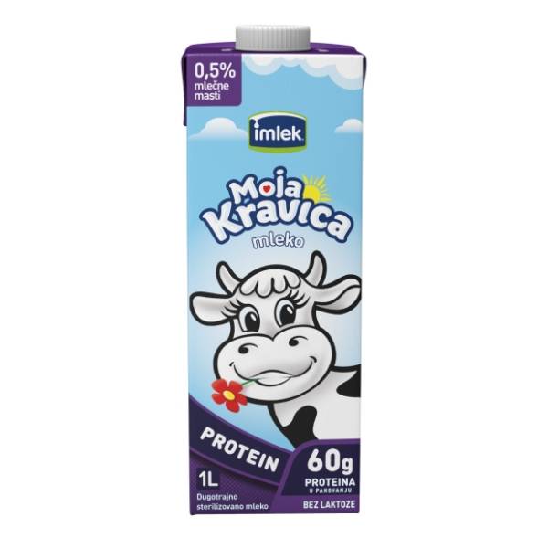 Dugotrajno mleko MOJA KRAVICA Protein 0,5%mm 1l