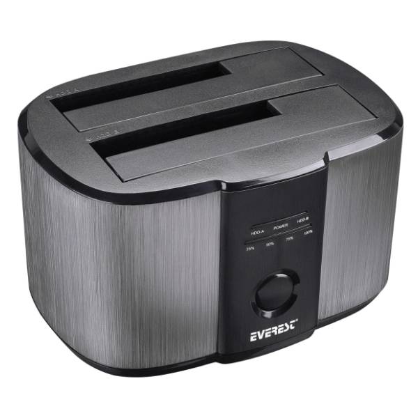 EVEREST Docking station HDD HD3-540 2.5/3.5 Dual USB3.0 SATA III