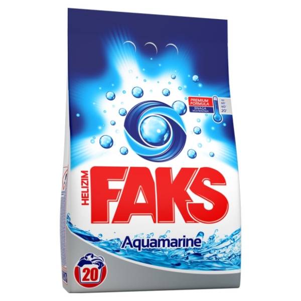 FAKS Aquamarine deterdžent 20 pranja (1,5kg)