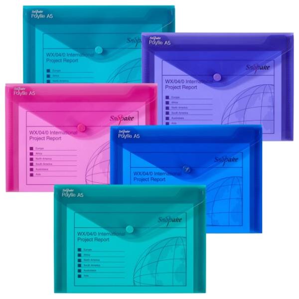 Fascikla pismo A5 SNOPAKE Polyfile electra