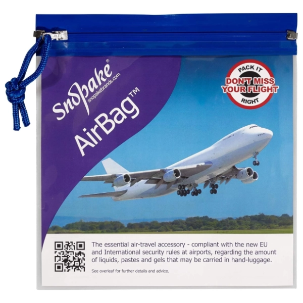 Fascikla sa zipom 20x20cm SNOPAKE Air bag