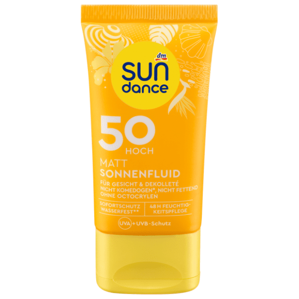 Fluid SUNDANCE Matt zaštita za lice i dekolte SPF50 50ml