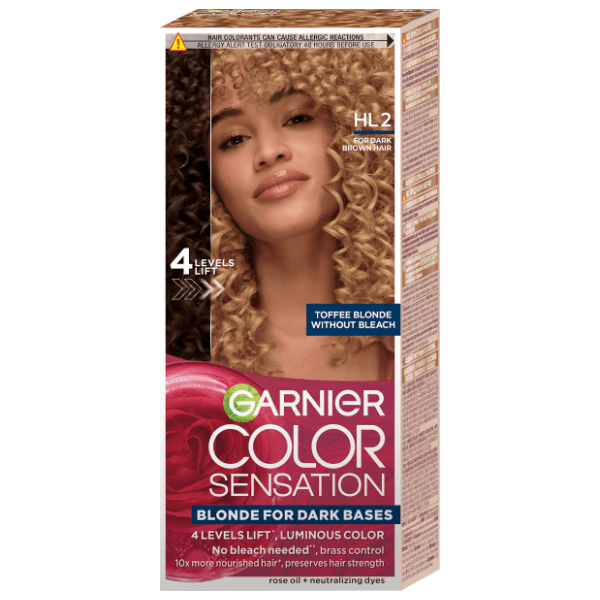 GARNIER Color Sensation farba za kosu HL2 karamel plava