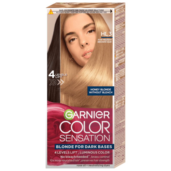 GARNIER Color Sensation farba za kosu HL3 medeno plava
