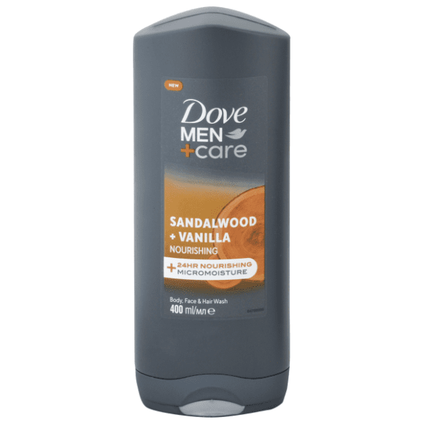 Gel za tuširanje DOVE Men+ care sandalwood 400ml
