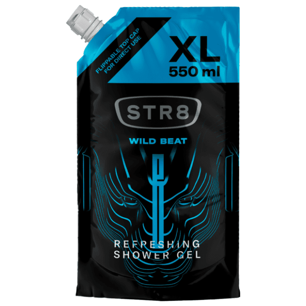 Gel za tuširanje STR8 Wild beat XL dopuna 550ml