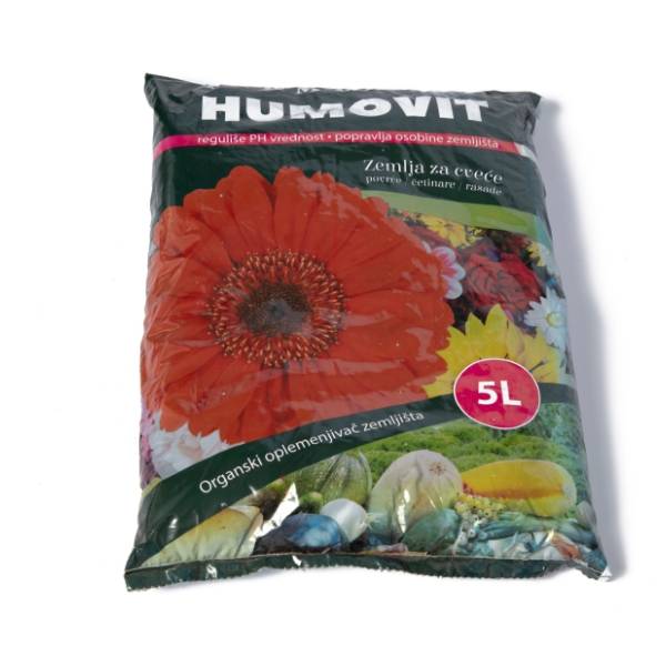 HUMOVIT zemlja za cveće 5l