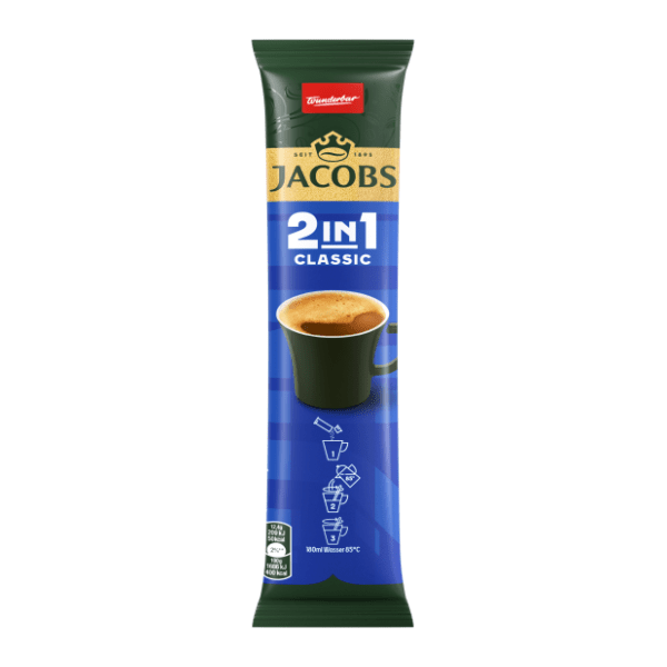 Instant kafa JACOBS 2u1 12,4g