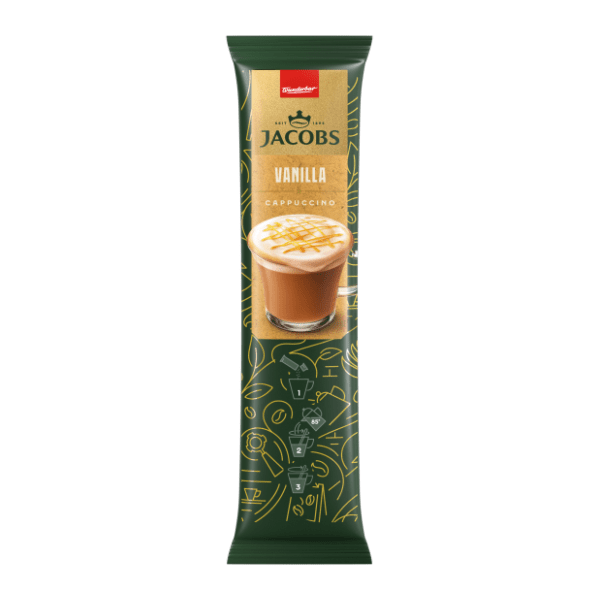 Instant kafa JACOBS cappuccino vanilla 12g