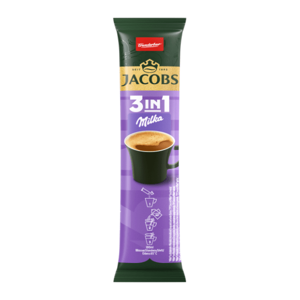Instant kafa JACOBS Milka 3u1 12,4g