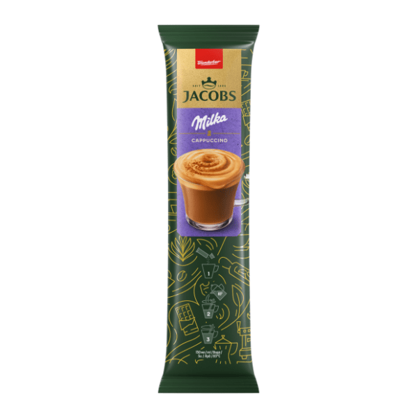 Instant kafa JACOBS Milka cappuccino 15,8g