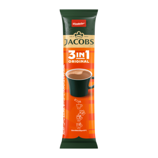 Instant kafa JACOBS Original 3u1 15,2g