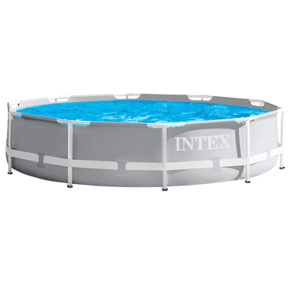 INTEX bazen metalni okvir 305x76cm Prism Frame sivi