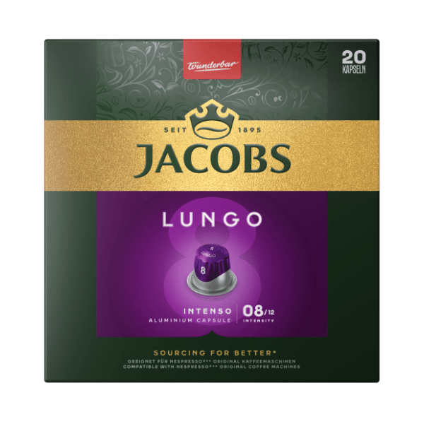 Kapsule JACOBS Lungo 8 XXL 20kom
