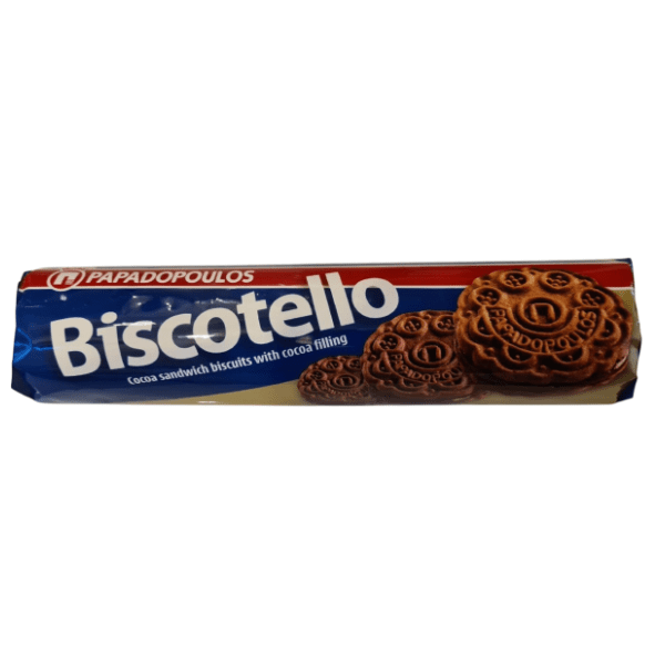 Keks BISCOTELLO sendvič čokolada 200g