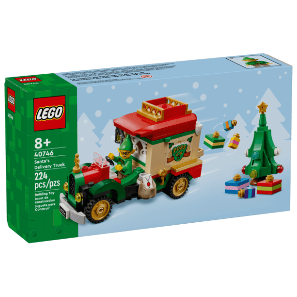 LEGO Deda Mrazov kamion za dostavu 40746