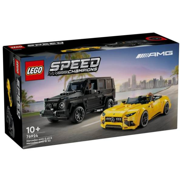 LEGO Speed Champions Mercedes AMG G 63 i Mercedes AMG SL 63 76924