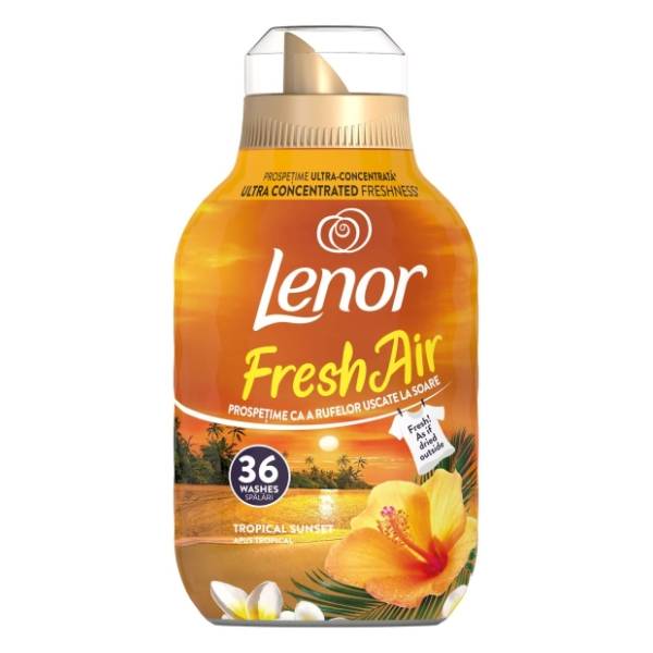 LENOR Fresh air tropical sunset omekšivač 36 pranja (504ml)