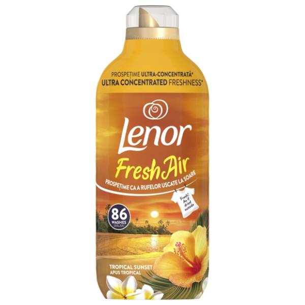 LENOR Fresh air tropical sunset omekšivač 86 pranja (1,204l)
