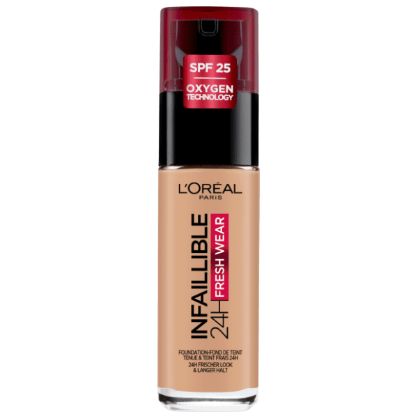 L'OREAL Infaillible 32h fresh wear tečni puder SPF25 220 sand
