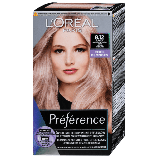 L'OREAL Preference farba za kosu 8.12 alaska cool blondes