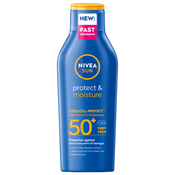 Losion za sunčanje NIVEA Protect & moisture SPF50+ 400ml