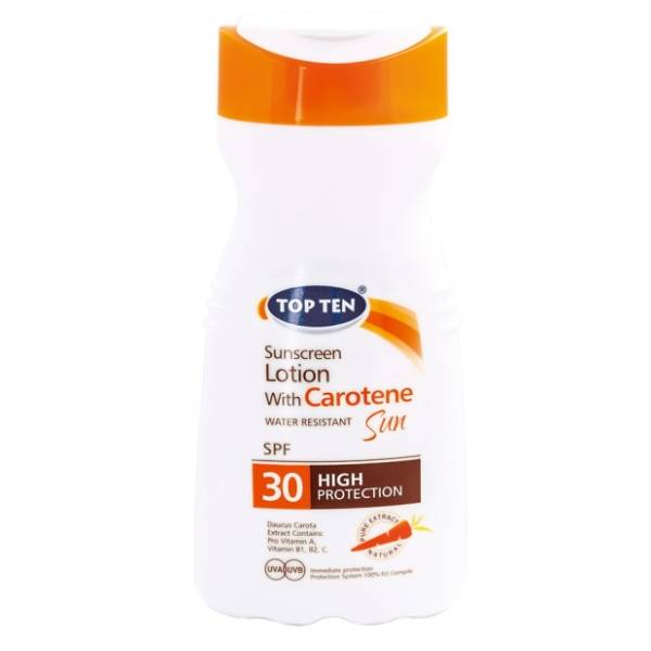 Losion za sunčanje TOP TEN Carotene SPF30 200ml