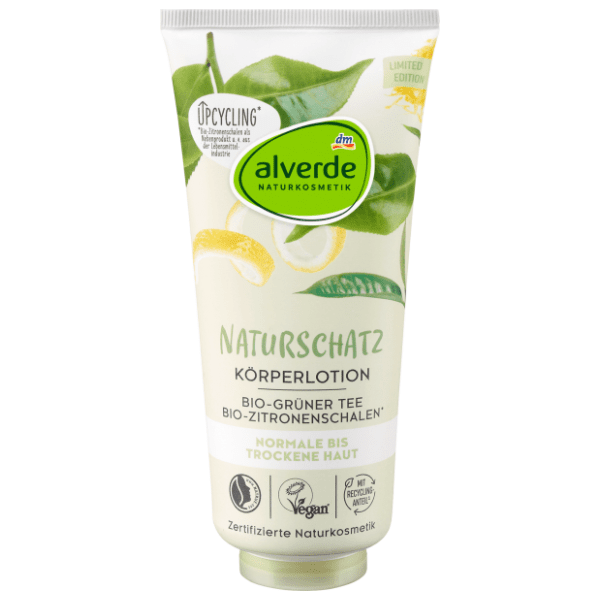 Losion za telo ALVERDE Naturschatz zeleni čaj i limun 200ml
