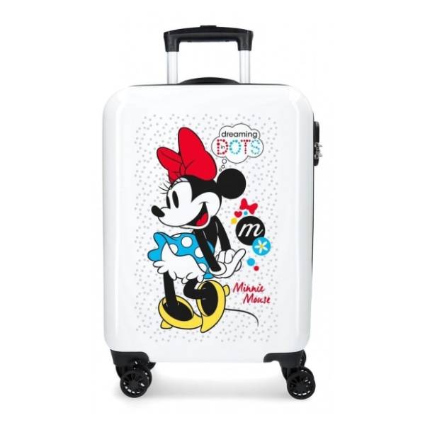 MINNIE kofer za decu beli 55cm