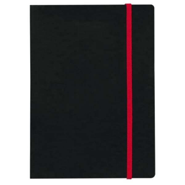 Notes sa lastišem A5 Velvet crni