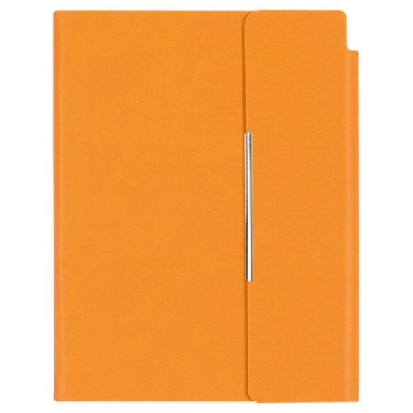 Notes sa magnetnim preklopom B6 Velvet narandžasti