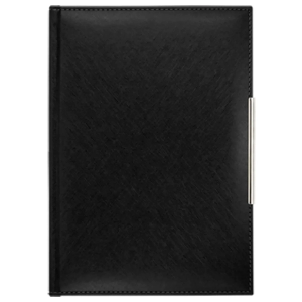 Notes sa prostorom za olovku B5 Alicante crni