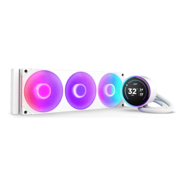 NZXT Kraken Elite 360 RGB V2 belo (RL-KR36E-W2) vodeno hlađenje
