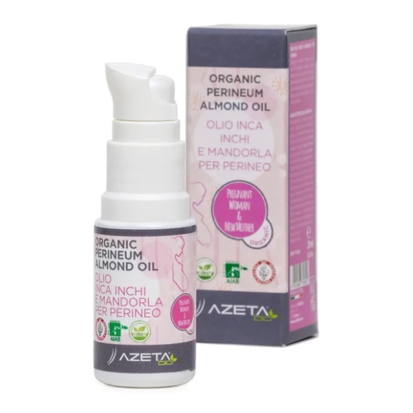 Organsko bademovo ulje AZETA BIO za masažu međice 20ml