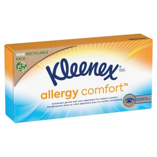 Papirne maramice KLEENEX allergy kutija 3sloja 56kom