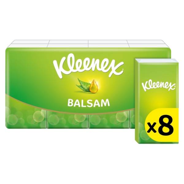 Papirne maramice KLEENEX balsam 3sloja 8kom
