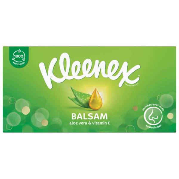 Papirne maramice KLEENEX balsam kutija 3sloja 64kom