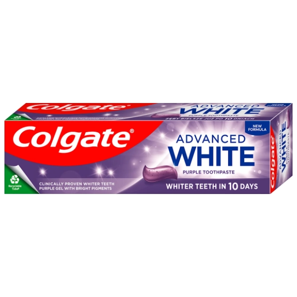 Pasta za zube COLGATE Advanced white purple 75ml