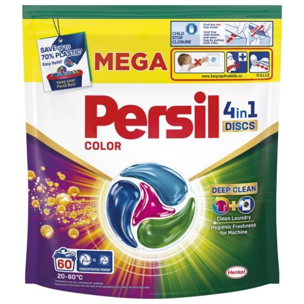 PERSIL DISCS Color kapsule za veš 60kom