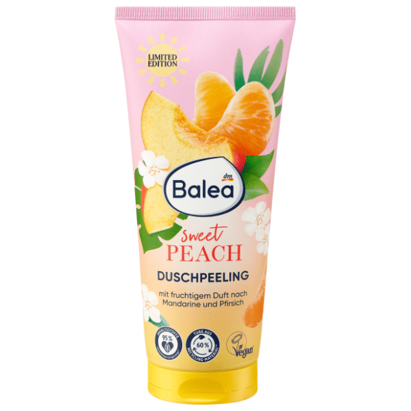 Piling za telo BALEA Sweet peach 200ml