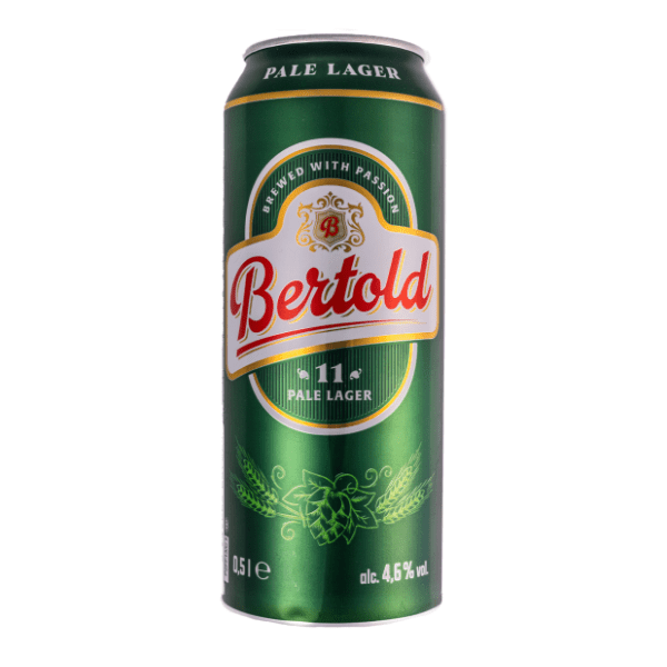 Pivo BERTOLD svetlo 0,5l