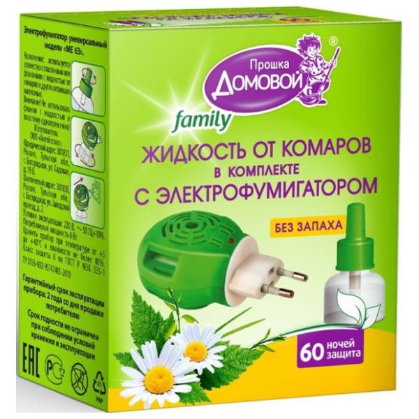 PROŠKA DOMOVOI Bio family aparat i tečnost protiv insekata