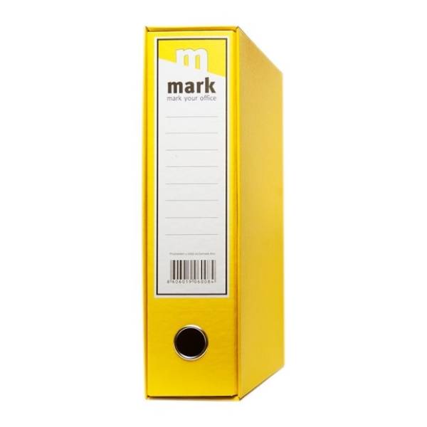 Registrator sa kutijom A4 MARK žuti