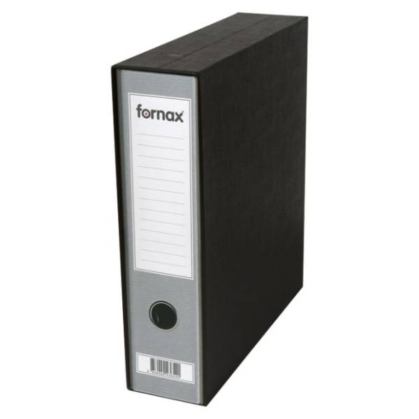 Registrator sa kutijom A4 FORNAX Prestige srebrni